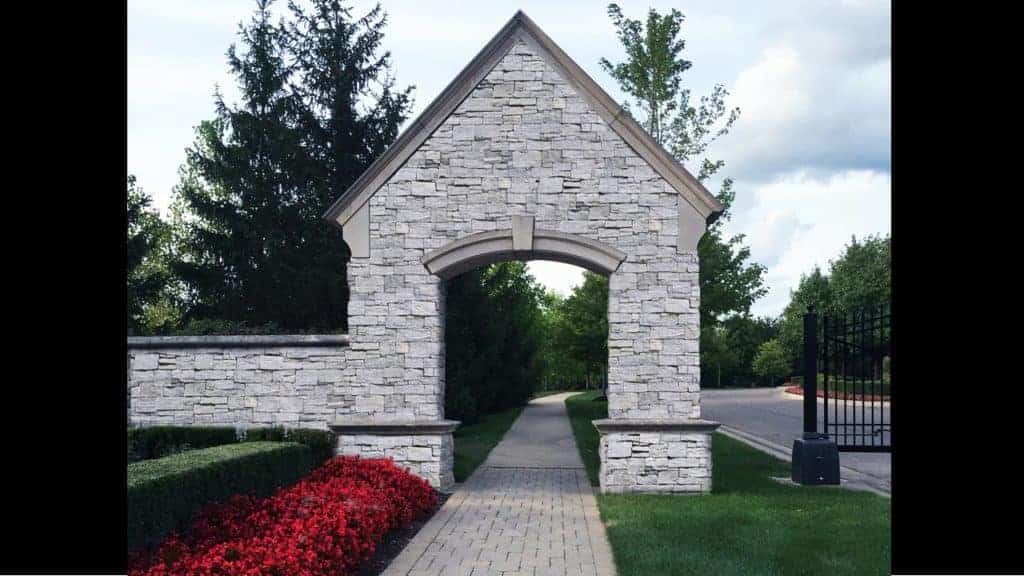 Natural Stone Archway To Water Natural Stone Archway To Water