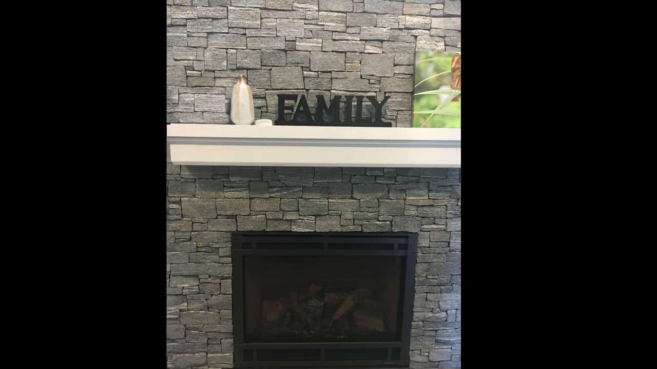 Bristol Black Fireplace Realstone Systems