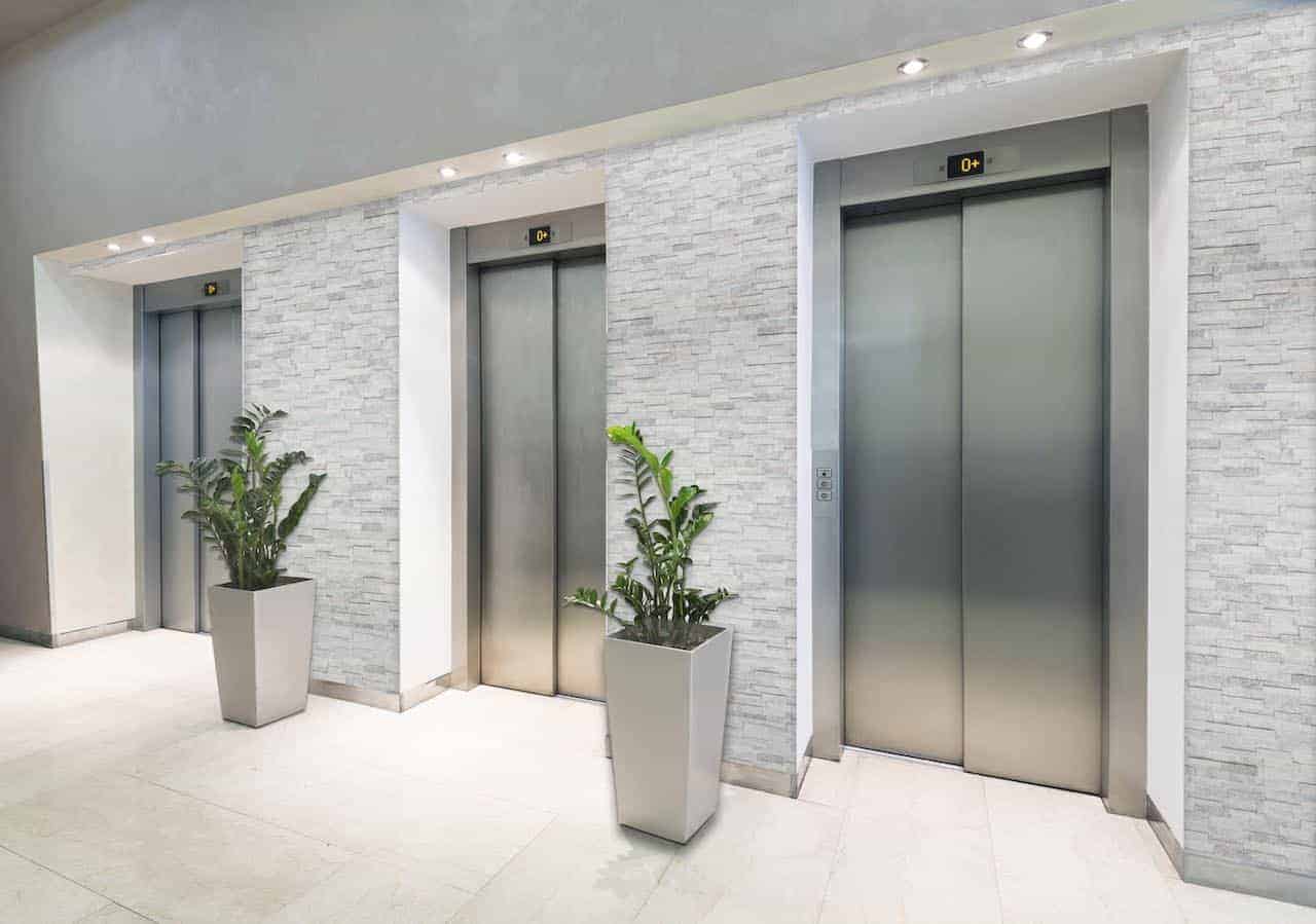 Arctic Grey Elevator lobby Realstone Systems