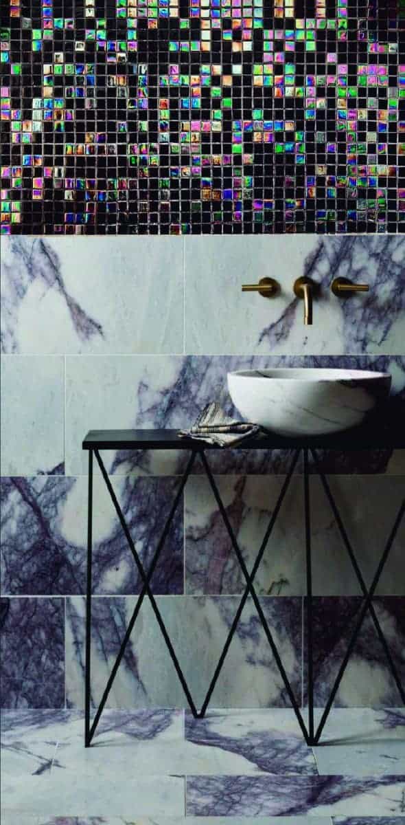 glass mosaic tiles