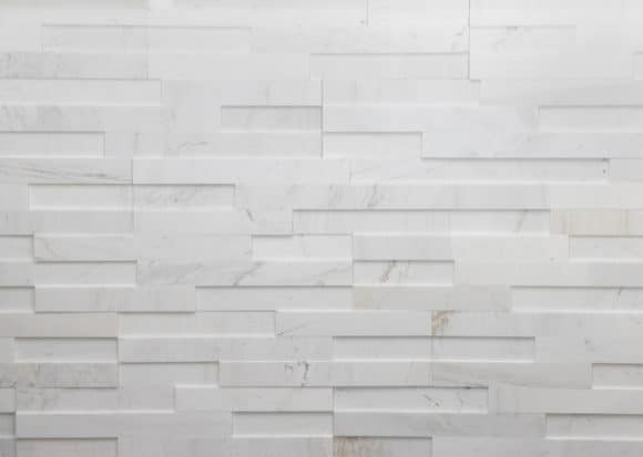 white marble natural stone veneer panels with golden veins