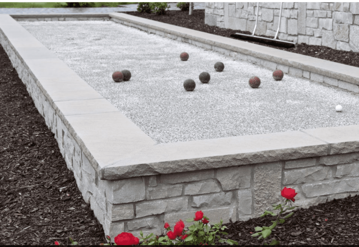 Indiana Limestone Rock face wall cap 2