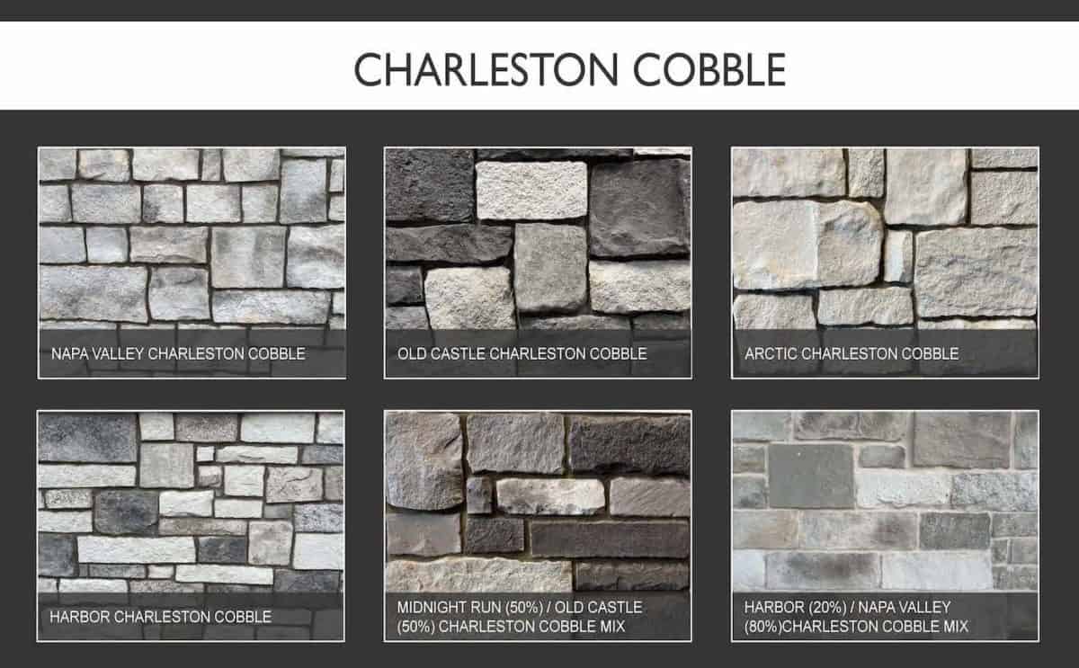 Castle Hill Faux stone Charleston Cobble