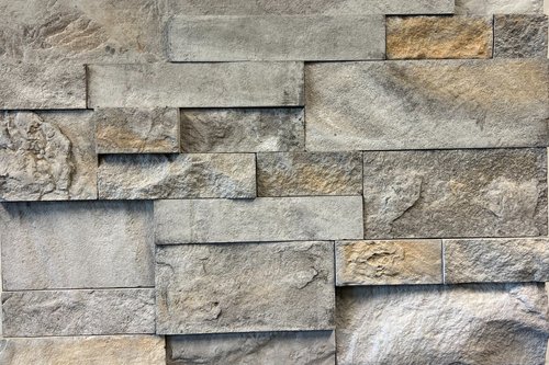 large size stone pieces in faux stone material