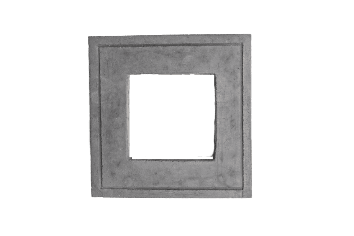 Castle Hill Faux Stone Double Receptacle Block Castle Hill Faux Stone double light Accessory trim for pairing with stone on an installation