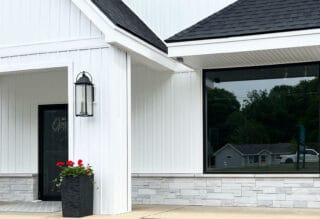 crafted stone white sills for architectural trim