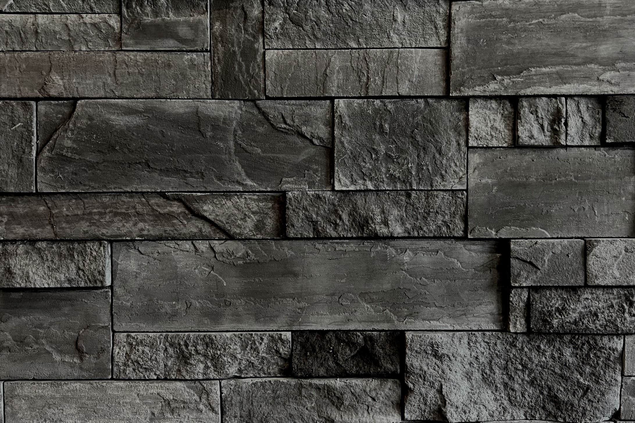 dark gray faux stone | Realstone Systems