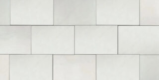 Light Cream or white outdoor porcelain pavers with a slight grey tint