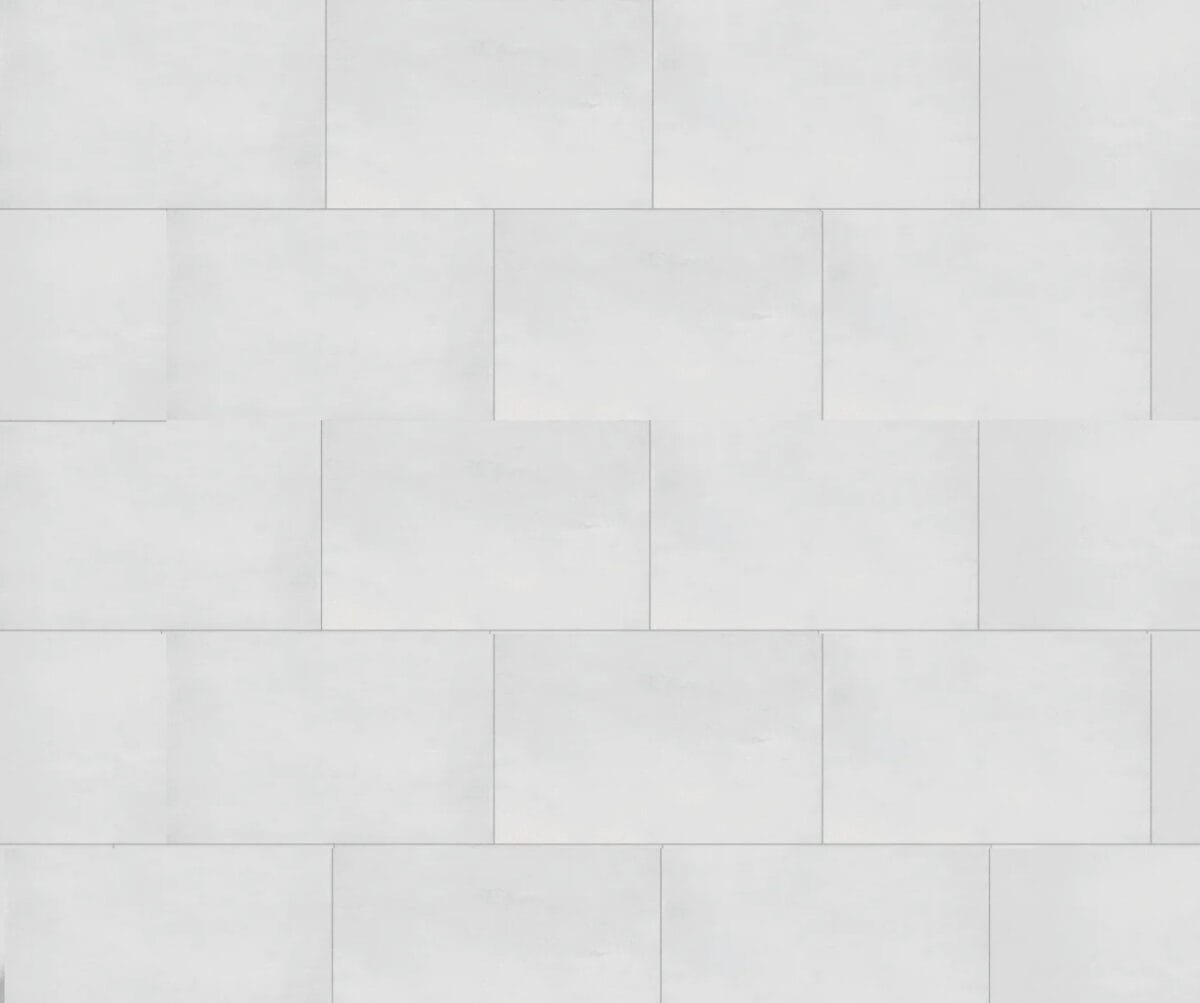 Light gray almost white outdoor porcelain pavers