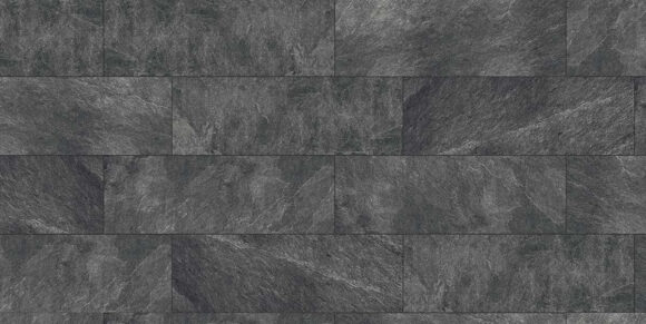 Dark black outdoor porcelain pavers that are designed to look more natural