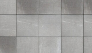 Light medium gray colored outdoor porcelain pavers