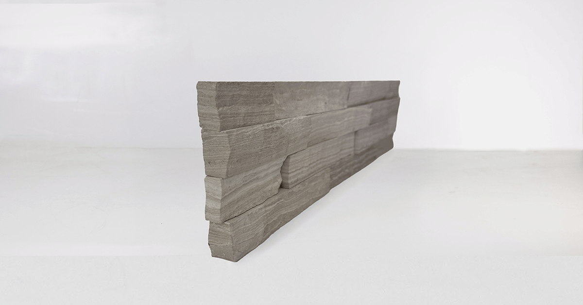 graige natural finished ends with a chiseled edge